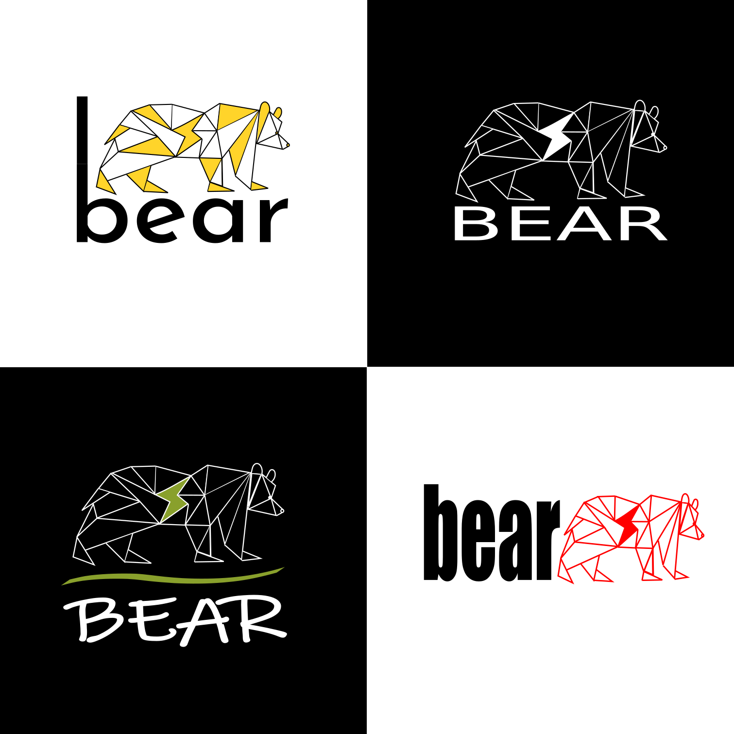 Proposition de logo pour la marque Bear
